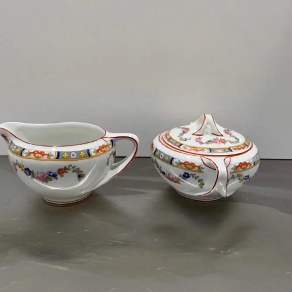 ROYAL INNSBRUCK M Z VIENNA AUSTRIA  Lidded Sugar
